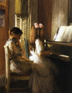 Joseph DeCamp - The Music Lesson - circa 1904